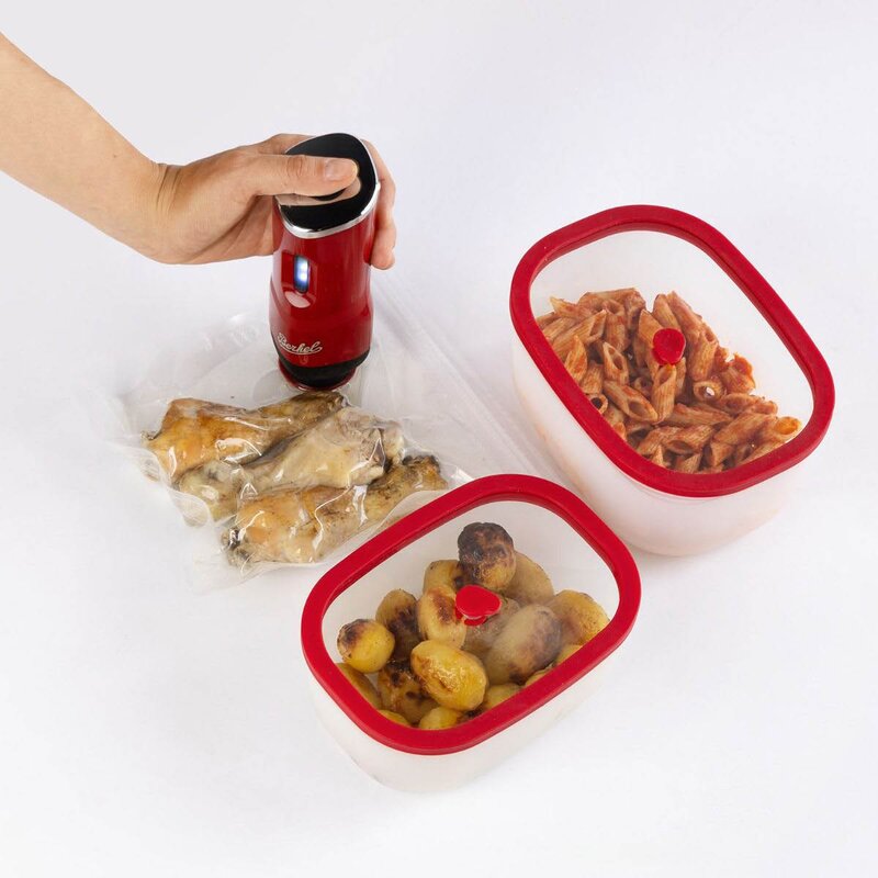 Berkel Icon mini vakuumpumpe 17 cm rød