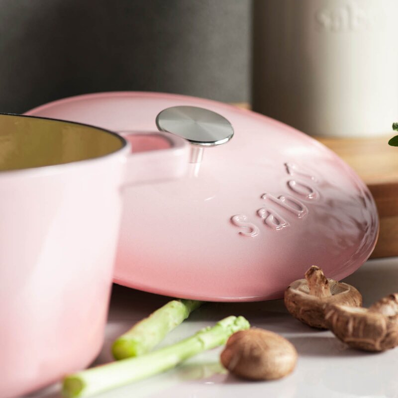 Sabor Støpejernsgryte 4,4L blush pink