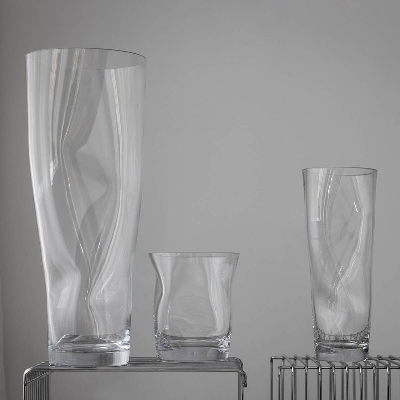 Orrefors Squeeze vase 34 cm klar