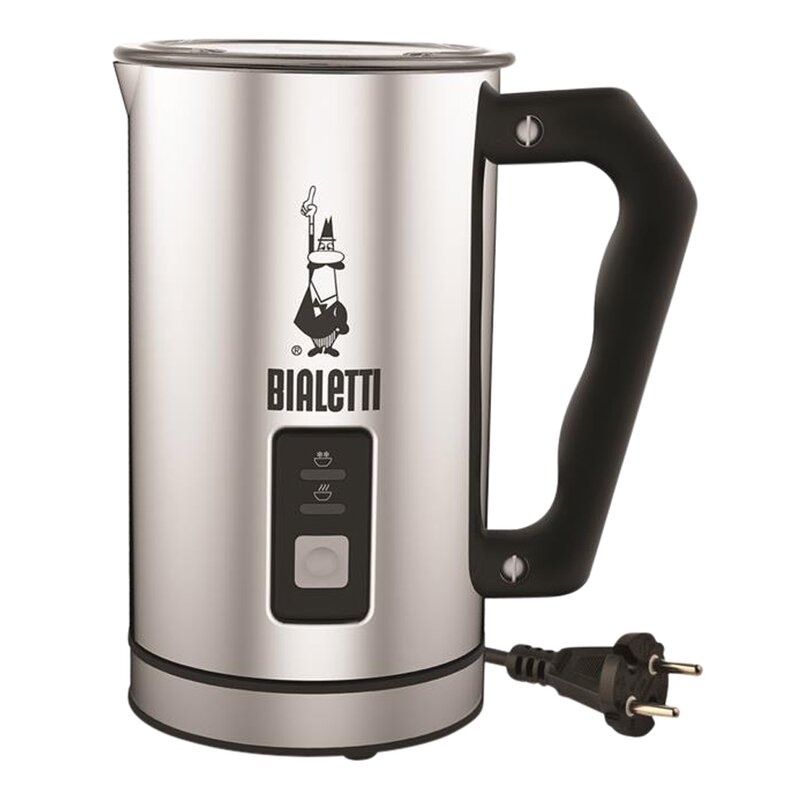 Bialetti Melkeskummer elektrisk 2 visper blank
