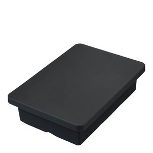 Innovine Isbitbrett med lokk i silikon 13x20x13 cm svart