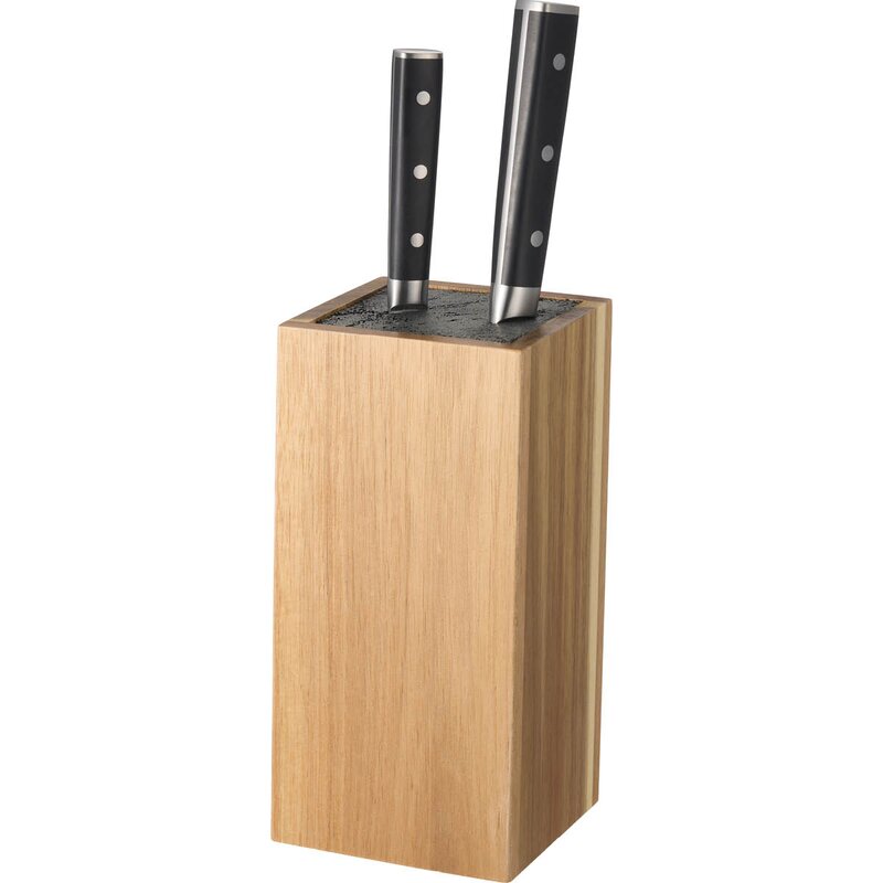 Dorre Kini knivblokk 11x11x23 cm akasietre