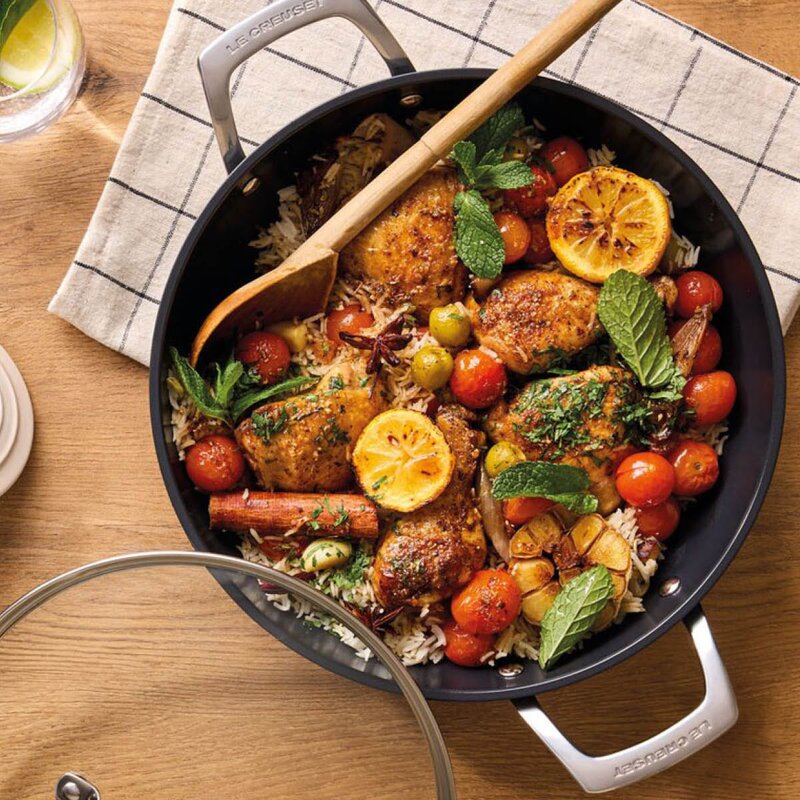 Le Creuset ENSC wokpanne 6L 32 cm black