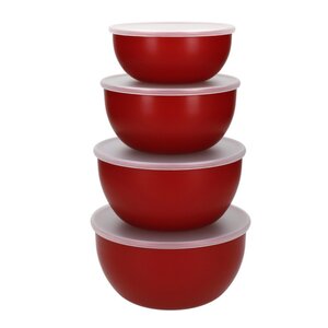 KitchenAid Core bollesett 4 deler m/lokk empire red