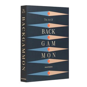 Printworks Klassisk backgammon Art of Backgammon antrasitt