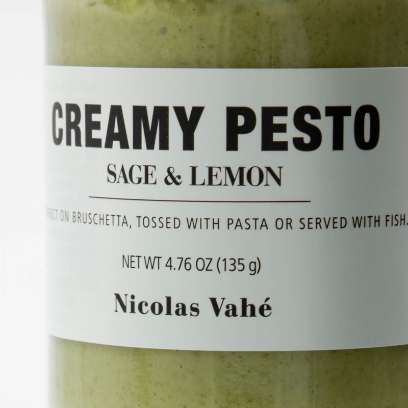 Nicolas Vahé Kremet pesto salvie & sitron 135 g