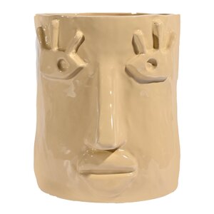 ByOn Facy krukke L 24x19x22 cm beige