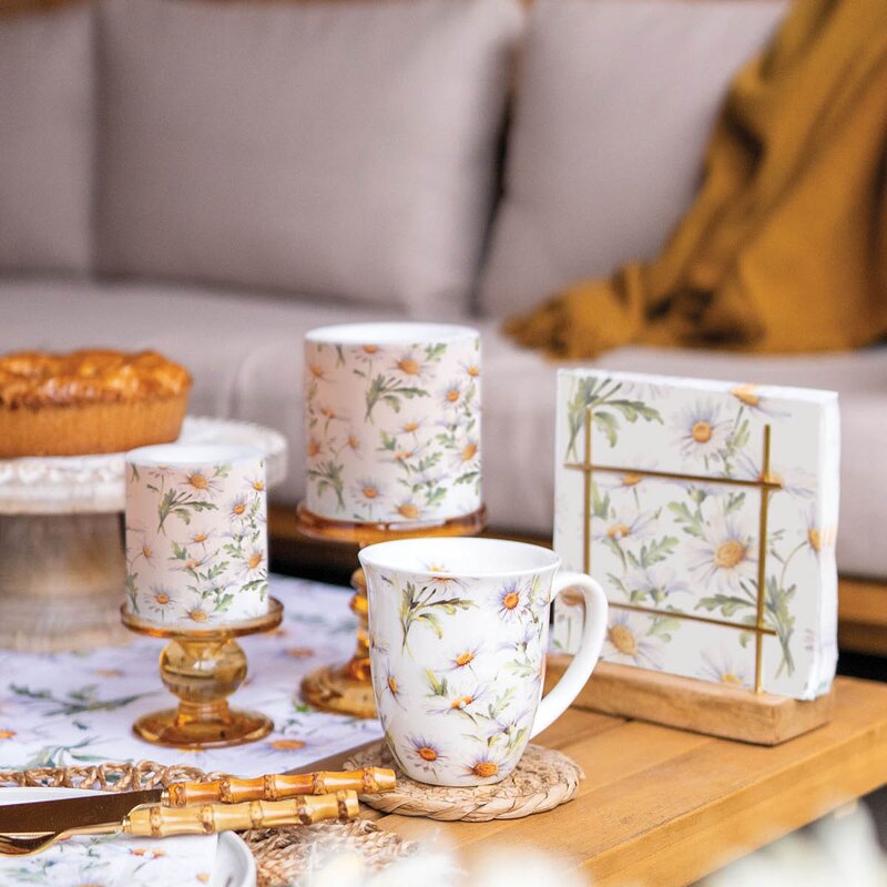 Ambiente Serviett 33x33 cm 20 stk Beautiful Daisies