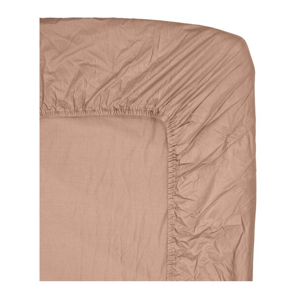 Midnatt Wilted stretchlaken 90x200 cm dusty pink