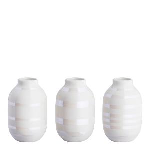 Kähler Omaggio vase miniatyr 3 stk perle 