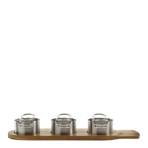 Samuel Groves Serveware minigrytesett 3 deler 9 cm stål