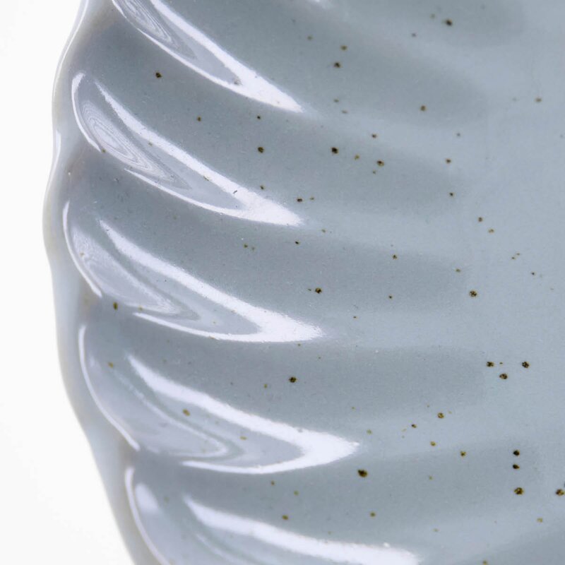 House Doctor Scallop tallerken 26 cm lyseblå