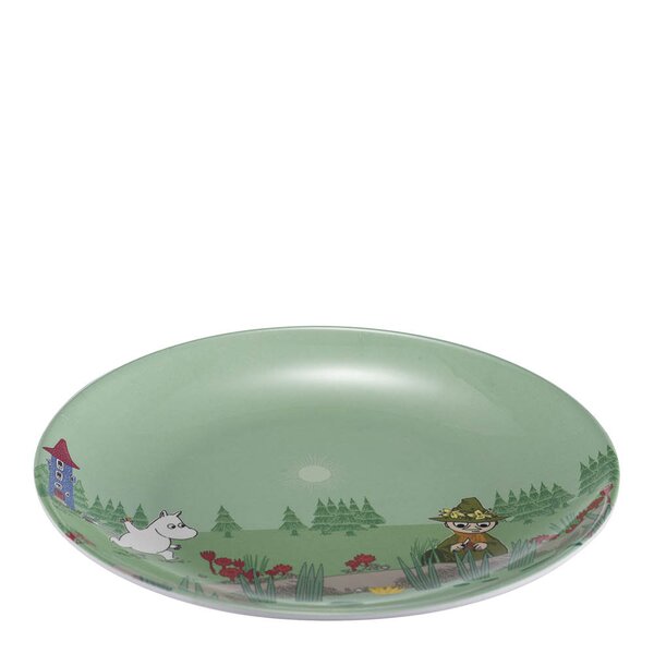 Modern House Mummi tallerken 22,5 cm moomin run