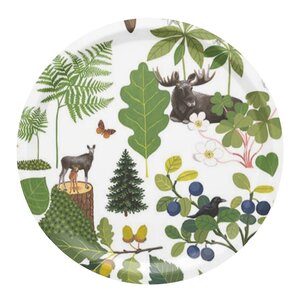 Arvidssons Textil Skogsliv brett 31 cm grønn
