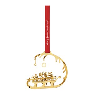 Georg Jensen Jul 2025 juleuro fra 1995 messing
