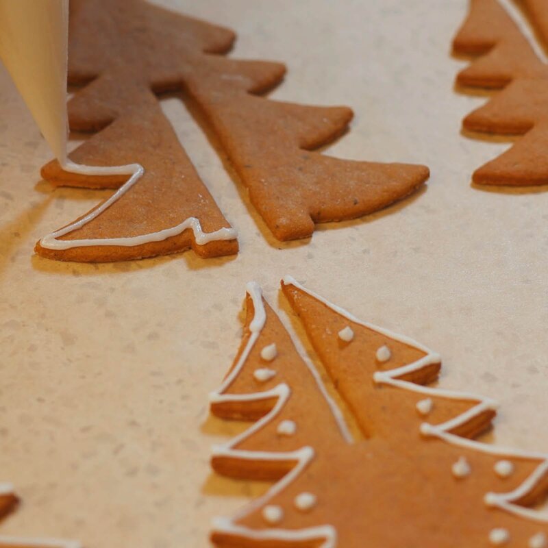 Gastromax Mal til utskjæring grantre 28,8 cm 