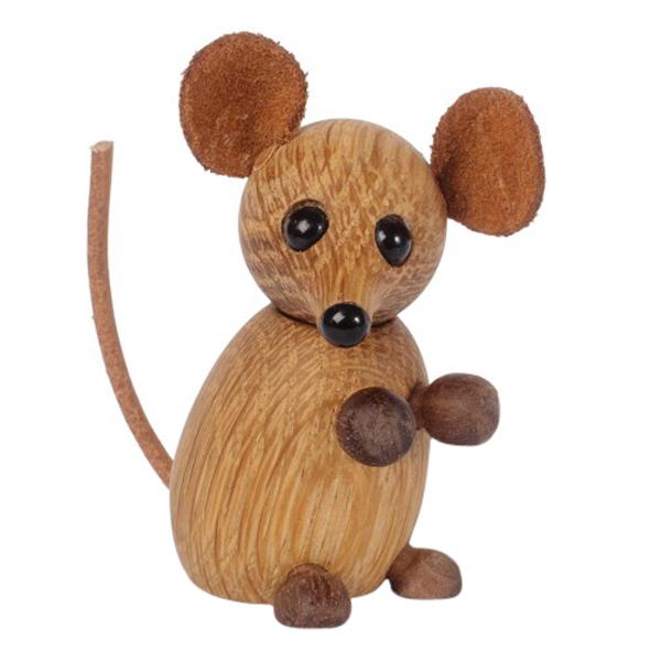 Spring Copenhagen The City Mouse trefigur bymusen 6,7 cm