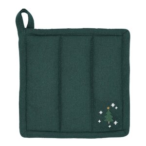 Juna Christmas Fable gryteklut 22x22 cm grønn 