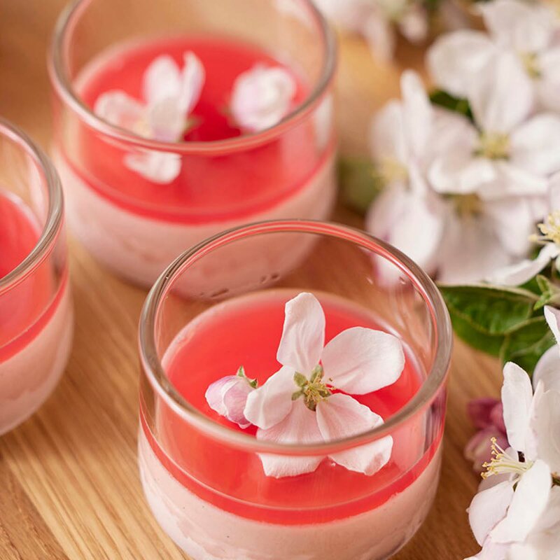 Blomsterbergs Dessertglass 6 cm 4 stk borosilikatglass