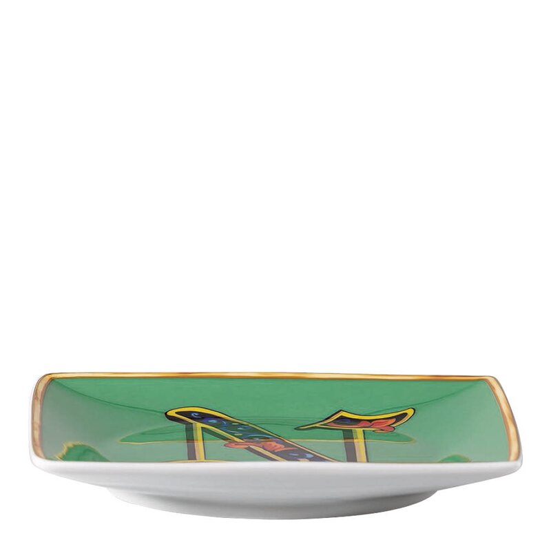 Versace Alphabet skål 12 cm kvadratisk N
