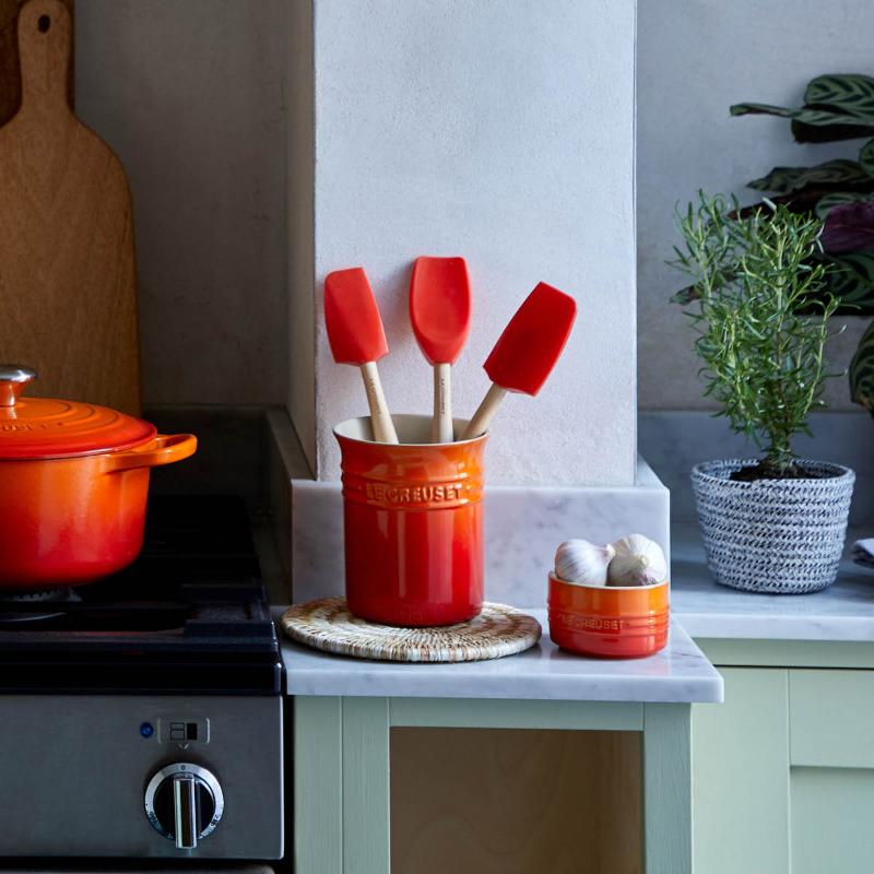 Le Creuset Bestikk- og redskapskrukke 1,1L volcanic