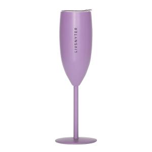 Pictureit Champagneglass termo LIVSNYTER 12 cl lys lilla