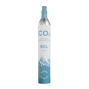 Nordic Bubbles QuickClick kullsyrepatron 60L hvit/blå