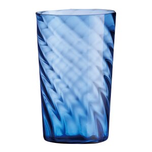 Aida RAW Unique optic highball glass 45 cl dark blue