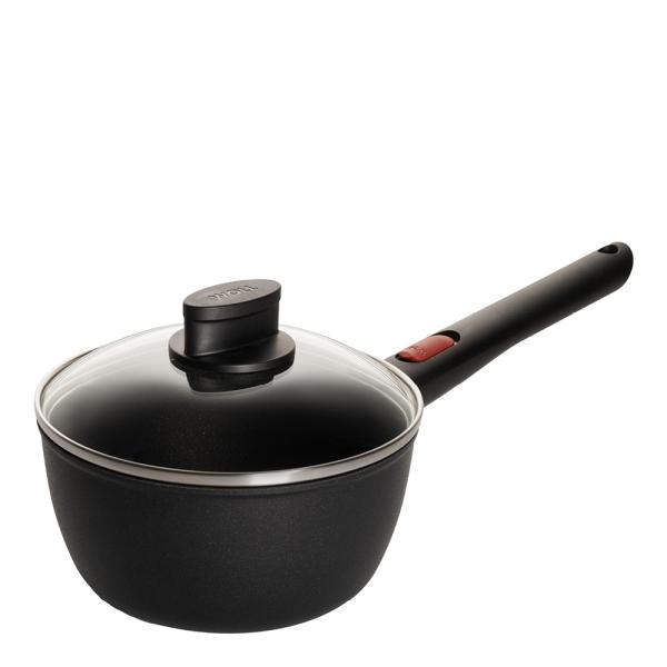 Eco Lite QXR kasserolle med avtagbart håndtak 1,6 L svart