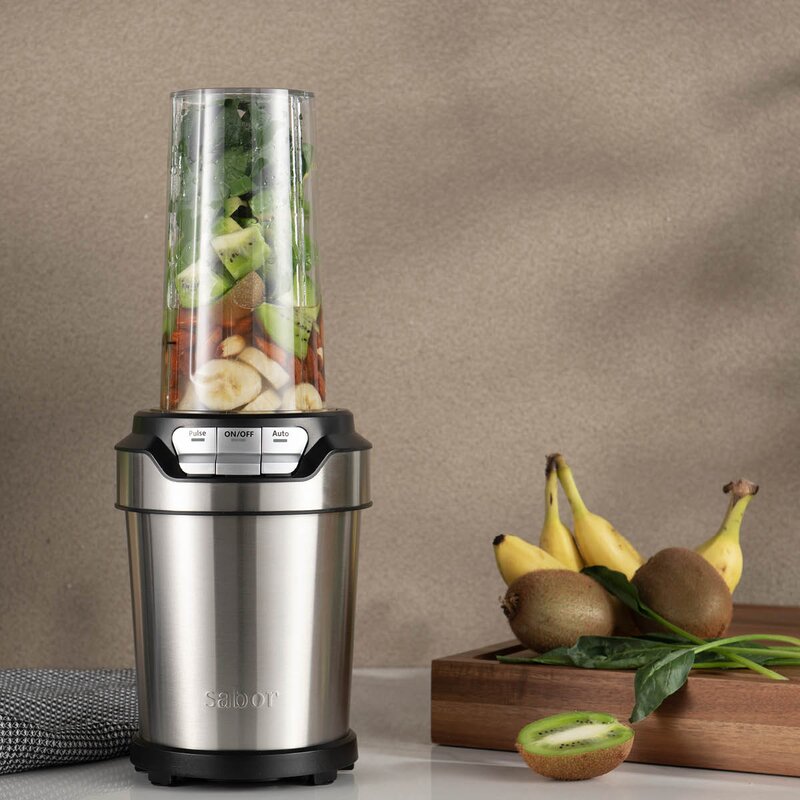 Sabor Elevation blender 900W 0,8L børstet stål