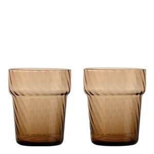 ByOn Opacity vannglass 30 cl 2 stk brun