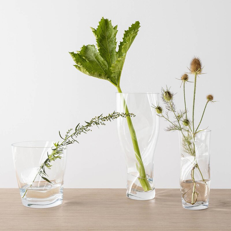Orrefors Squeeze vase 34 cm klar