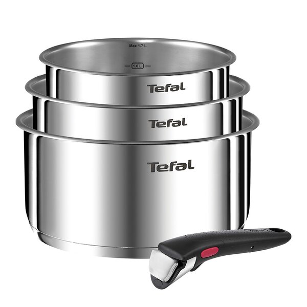 Tefal Ingenio Emotion grytesett 4 deler 16/18/20 cm