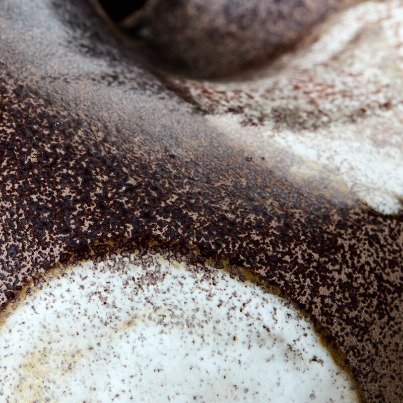 House Doctor Vase Expo 19 cm brun/off-white