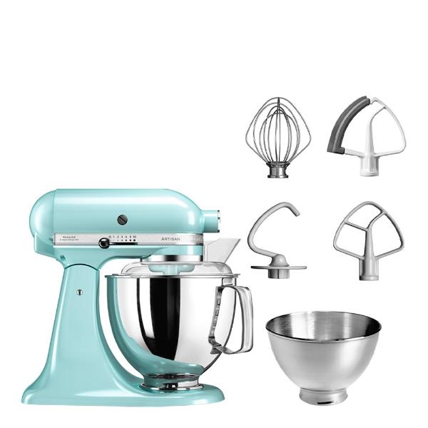 KitchenAid Artisan kjøkkenmaskin 5KSM175PSEIC 4,8L ice blue