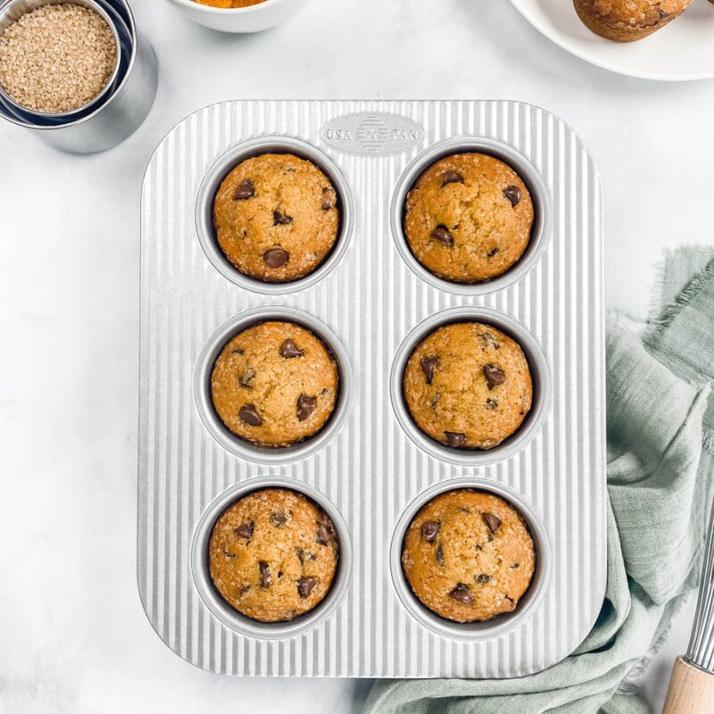 USA Pan Muffinsform 6 muffins aluminisert stål