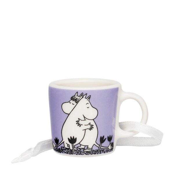 MoominArabia - Mummikopp mini 3 cm Kjærlighet lilla