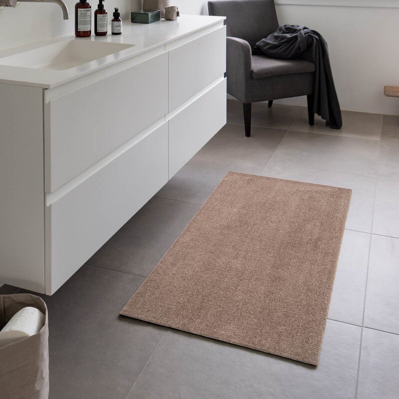 Tica Copenhagen Unicolor gulvmatte 120x67 cm sand/beige