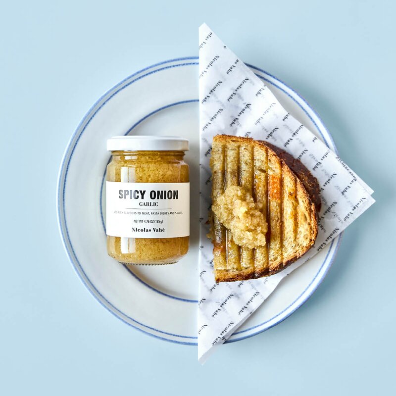 Nicolas Vahé Krydret løk hvitløk 135 g