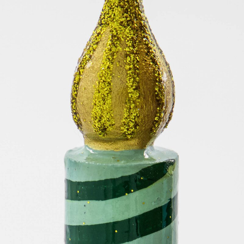 House Doctor Candle julepynt 3 stk grønn