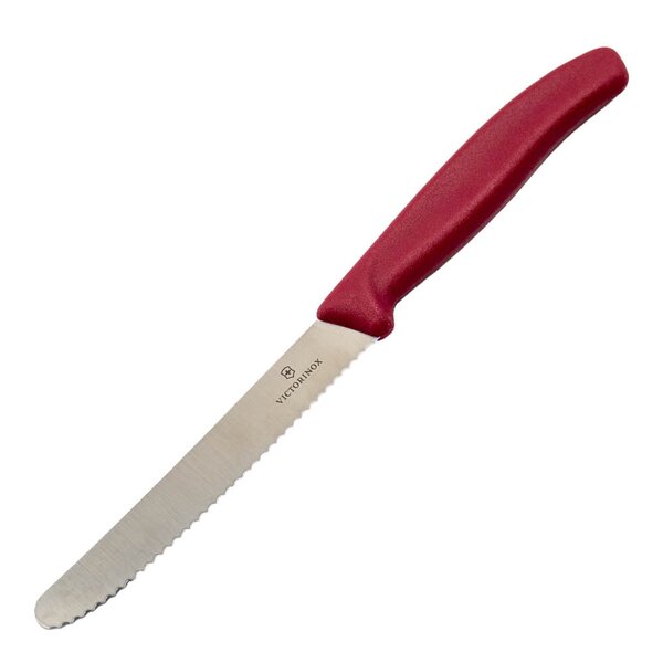 Victorinox Swiss Classic tomatkniv 11 cm burgunder
