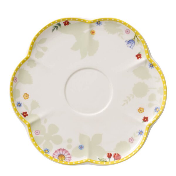 Villeroy & Boch Spring Awakening skål til kaffekopp 15 cm flerfarget