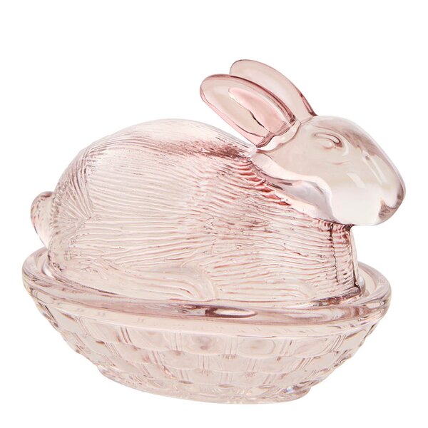 Lene Bjerre Bunnia bonbonniere kanin 9,8 cm dusty rose