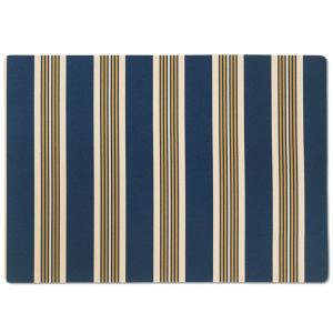 Juna Dekkebrikke 30x43 cm stripete pysjamas mørkblå