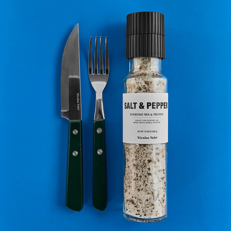 Nicolas Vahé Salt og pepper everyday miks og trøffel 300 g