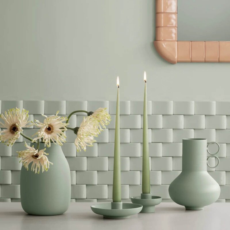 Blomus Loha vase 20 cm grønn