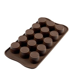 Silikomart Praline silikonform for praliner 3x1,85 cm 15 stk