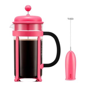 Bodum Java kaffesett 3 deler rosa