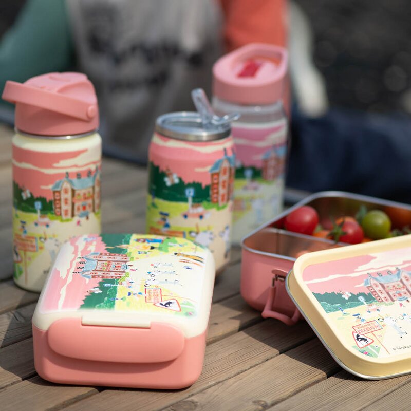 Modern House Bukkene Bruse matboks 0,9L skogens ro rosa