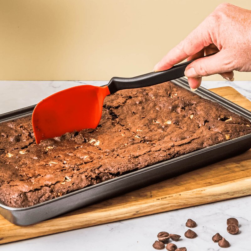 Dreamfarm Stekespade fleksibel liten 24,6 cm rød